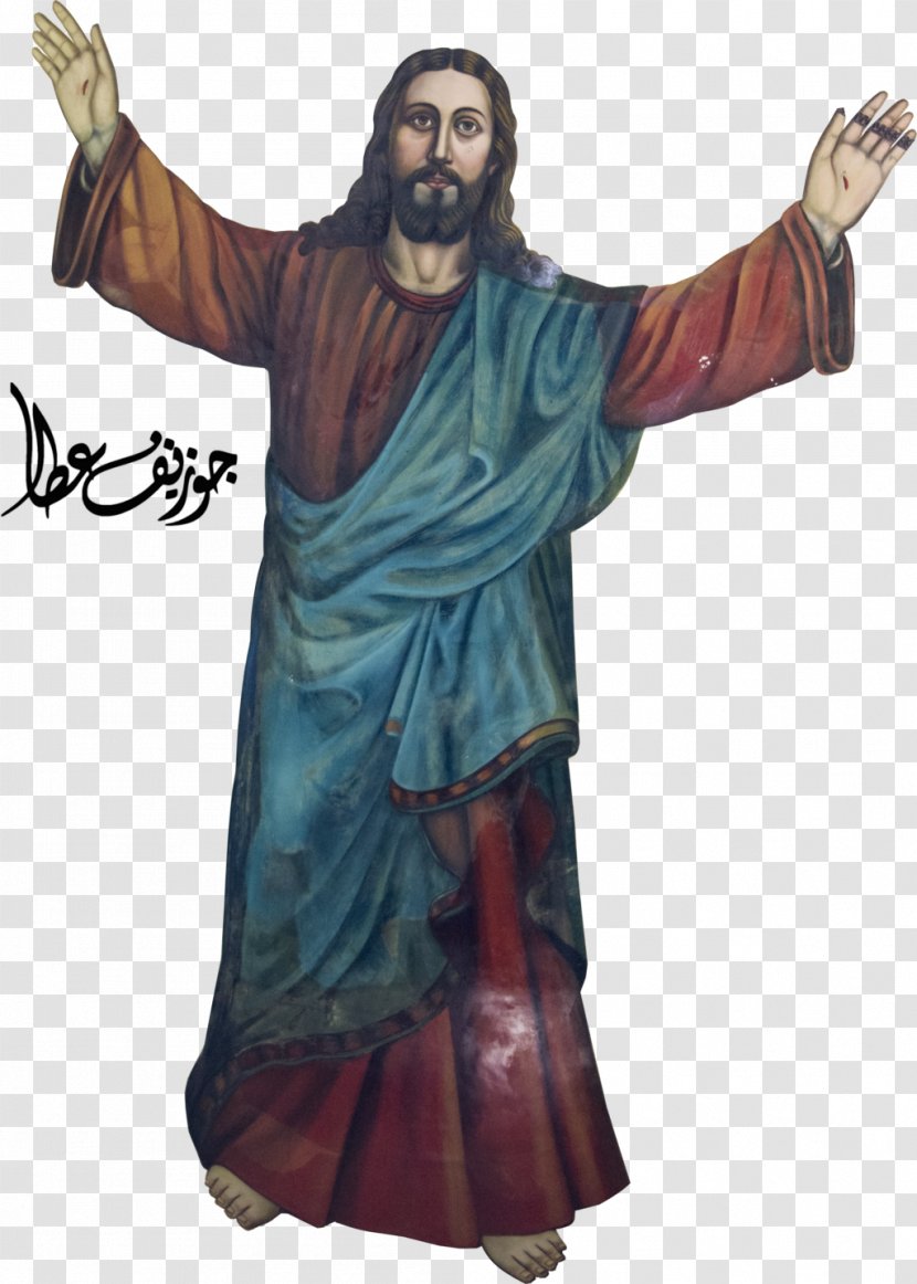 Art Statue Digital Media Religion Christianity - Cartoon - Jesus Christ Transparent PNG