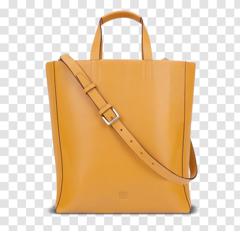 Leather Tote Bag LOEWE Entrepreneur Fashion - Caramel Color - Bolso Transparent PNG