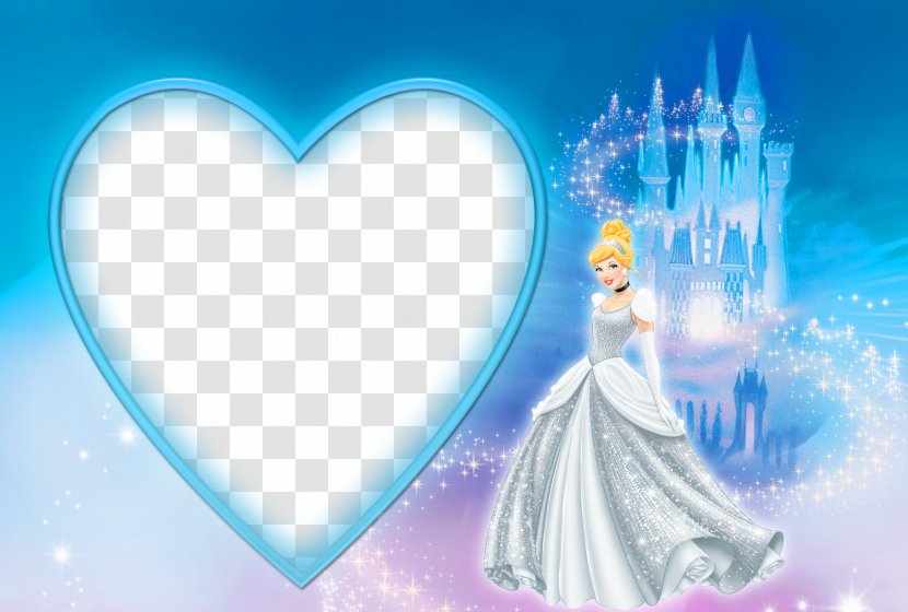 Cinderella Prince Charming Picture Frames Disney Princess YouTube - Heart Transparent PNG