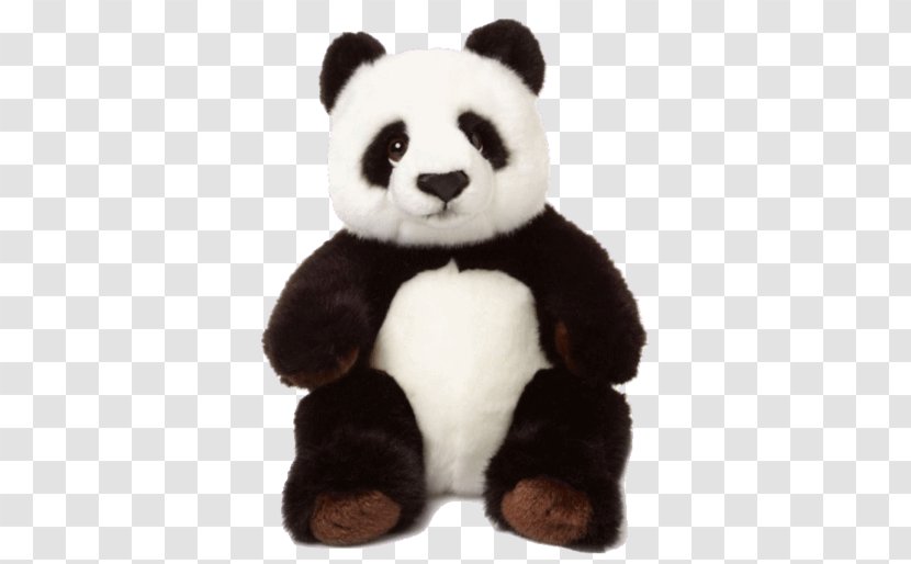 Giant Panda Bear Red Stuffed Animals & Cuddly Toys - Cartoon Transparent PNG