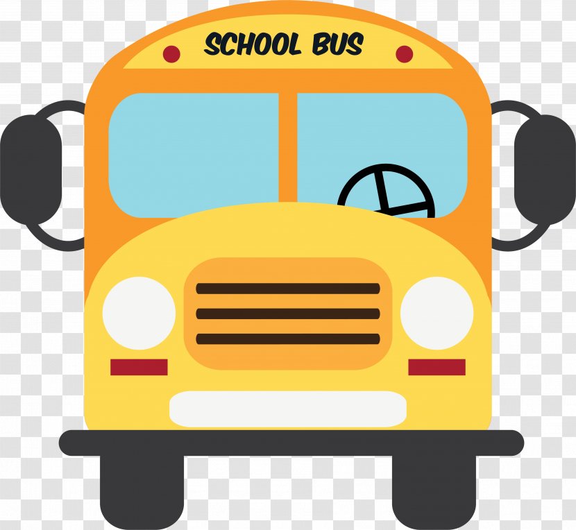 School Bus Yellow - Scalable Vector Graphics - Cute Illustration Transparent PNG