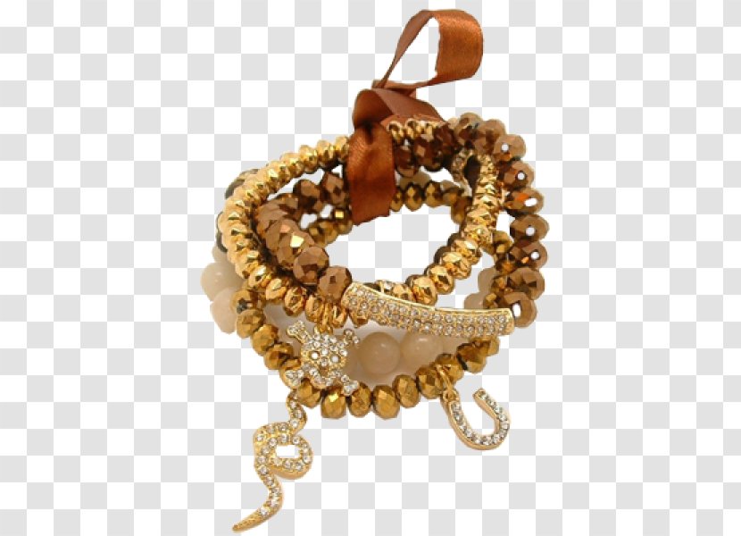 Bracelet Bead - Fashion Accessory - Gold Beads Transparent PNG