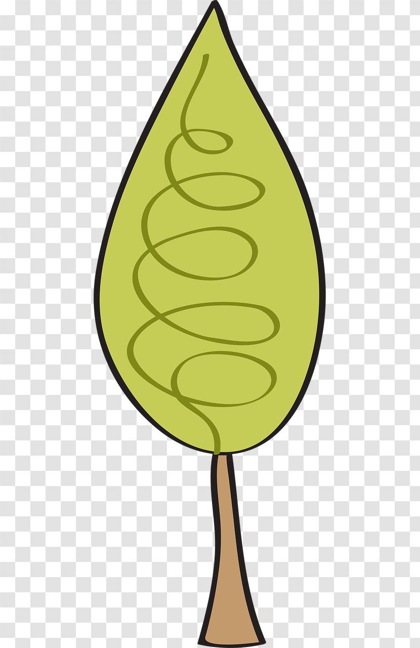 Leaf Plant Stem Tree Clip Art - Green Transparent PNG