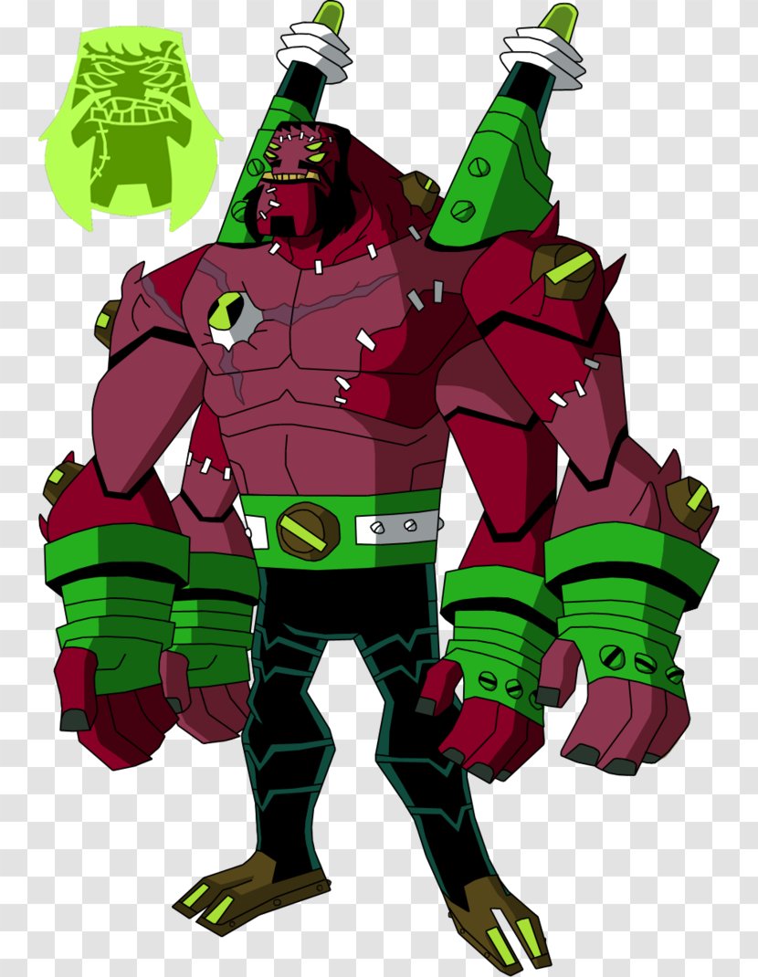 Four Arms Ben 10,000 Cartoon Network Character - Art - Rath Transparent PNG