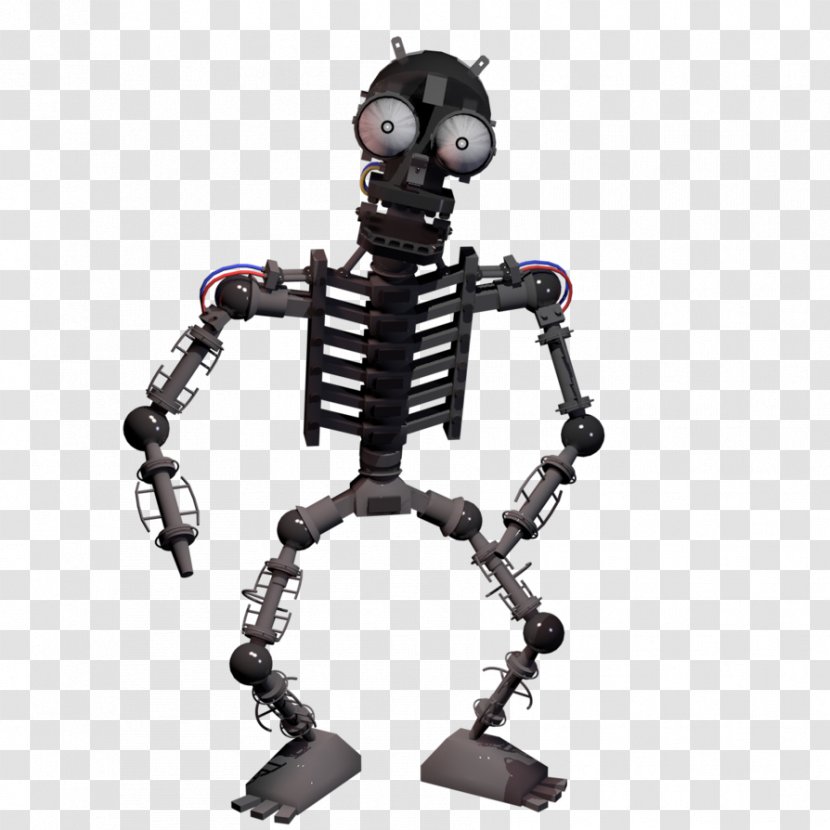Five Nights At Freddy's: Sister Location Endoskeleton Human Skeleton Body Transparent PNG