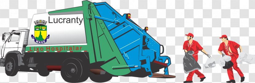 Magé Garbage Truck Motor Vehicle Azul Scrap - Lie - Lixo Transparent PNG