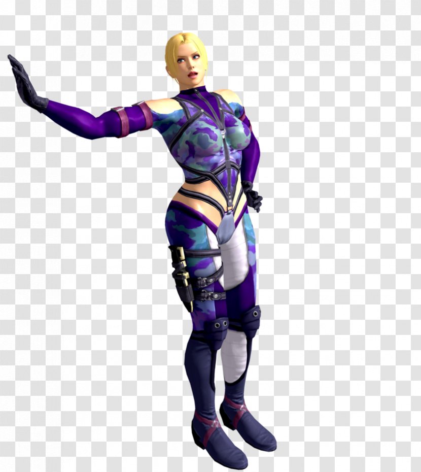 Nina Williams Death By Degrees Tekken Tag Tournament 2 6 - Digital Art - Action Figure Transparent PNG