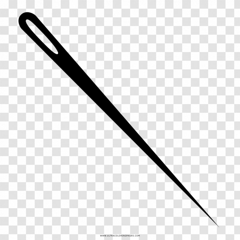 Drawing Coloring Book Hand-Sewing Needles Spear Transparent PNG