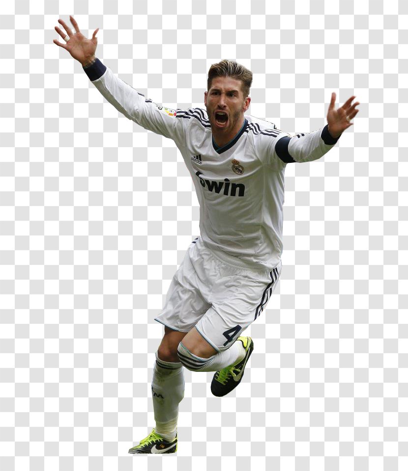 Sergio Ramos Real Madrid C.F. Football Player - Sportswear Transparent PNG