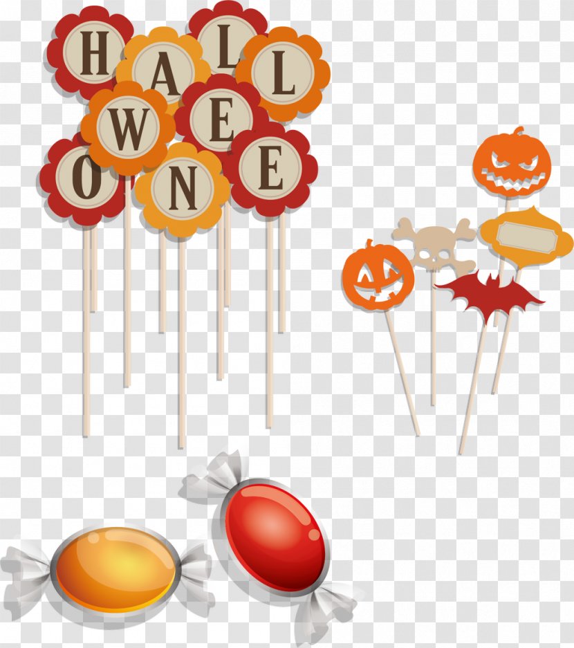 Halloween Vector Graphics Image Clip Art - Trickortreating - Candy Border Transparent PNG