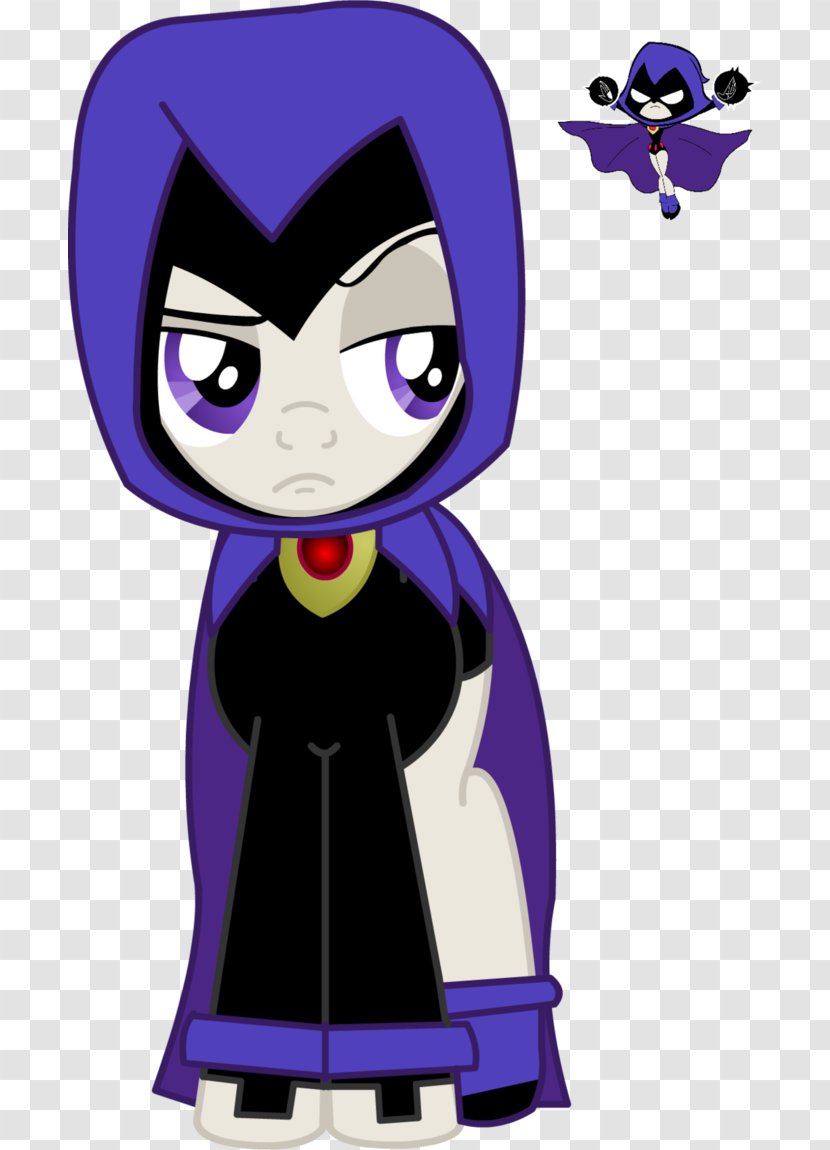 Raven My Little Pony Twilight Sparkle Rarity - Teen Titans Transparent PNG