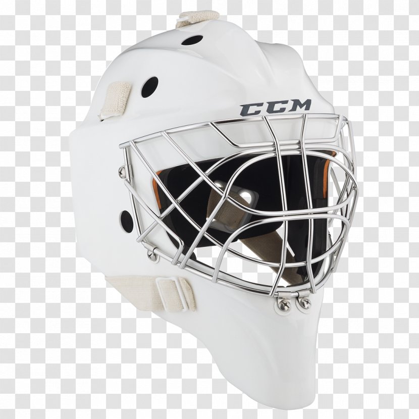 Goaltender Mask CCM Hockey Ice Equipment - Headgear Transparent PNG