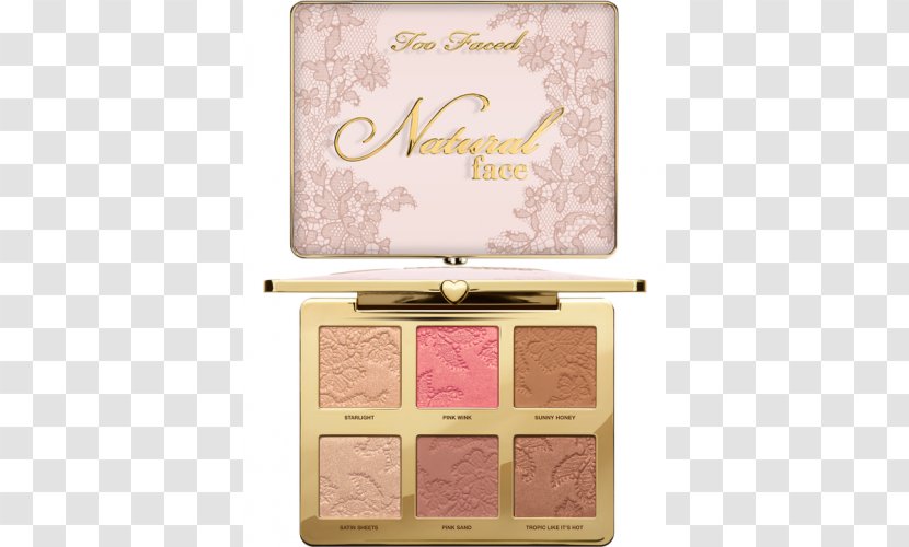 Too Faced Natural Face Palette Eyes Cosmetics Eye Shadow Transparent PNG