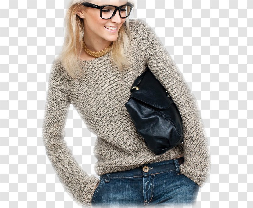 Knitting Sweater Wool Raglan Sleeve Pattern - Knit Cap - Jacket Transparent PNG