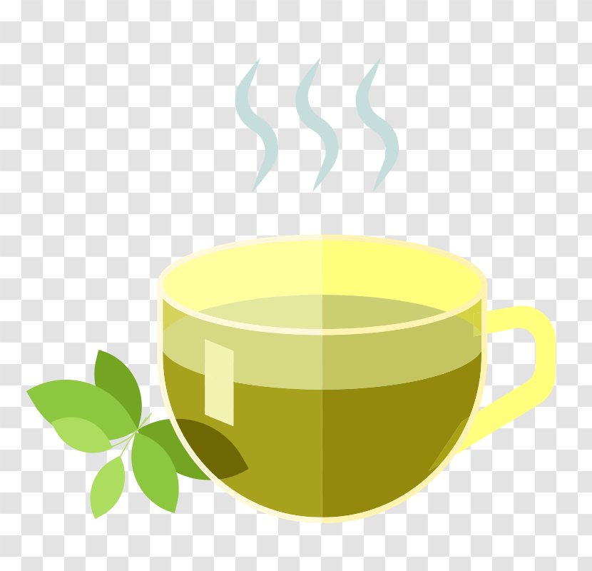 Green Tea Coffee Cup English Breakfast - Cuppa Transparent PNG