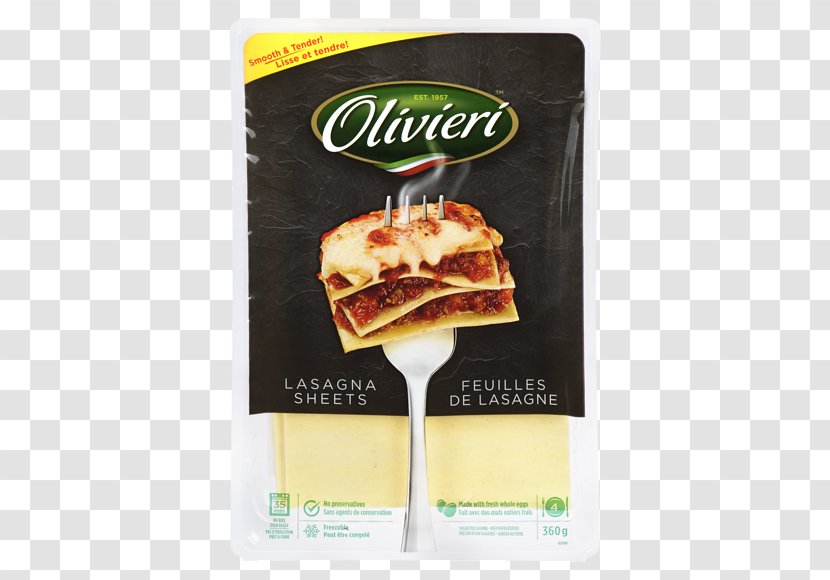 Lasagne Pasta Ravioli Recipe Grocery Store - Meat Transparent PNG