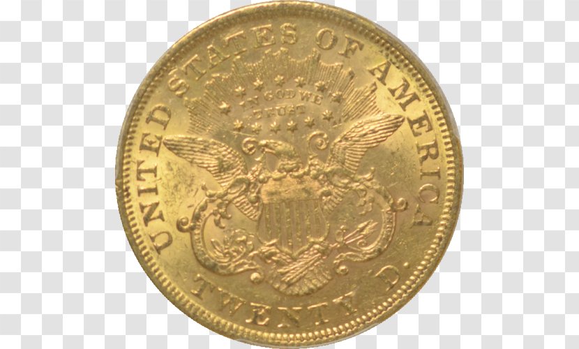 Gold Coin Double Eagle Numismatic Guaranty Corporation - Antique Coins Transparent PNG