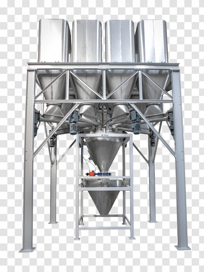 Silo Automation Structure Industrial Design - Steel Transparent PNG