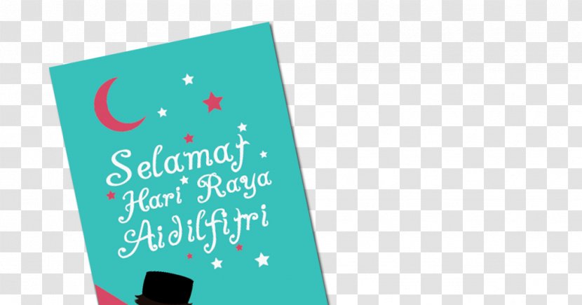 Greeting & Note Cards Teal Brand Font - Duit Raya Transparent PNG