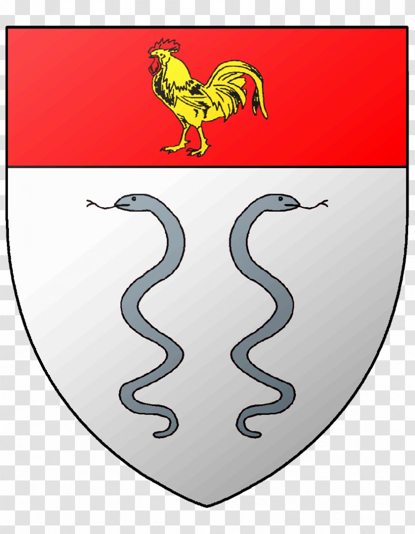 Heraldry Coat Of Arms Animali Araldici Biscia Charge - Medecin Transparent PNG