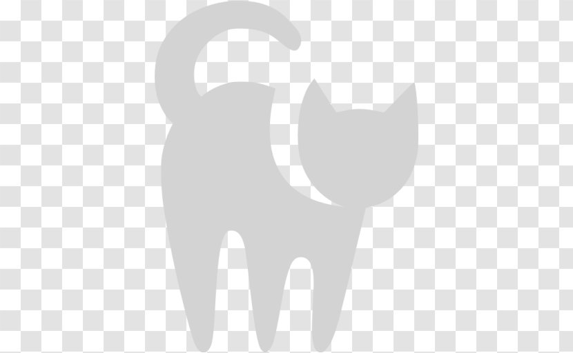 Clip Art Cat User Interface - Silhouette Transparent PNG