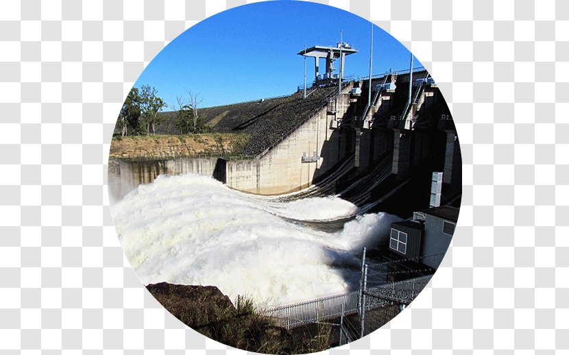 Wivenhoe Dam Biggera Creek Wappa Water Resources - Concrete Transparent PNG