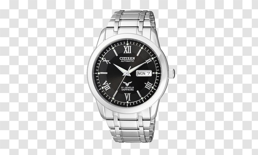 Automatic Watch Chronograph Jewellery Luneta - Citizen Mechanical Watches Dual Calendar Transparent PNG