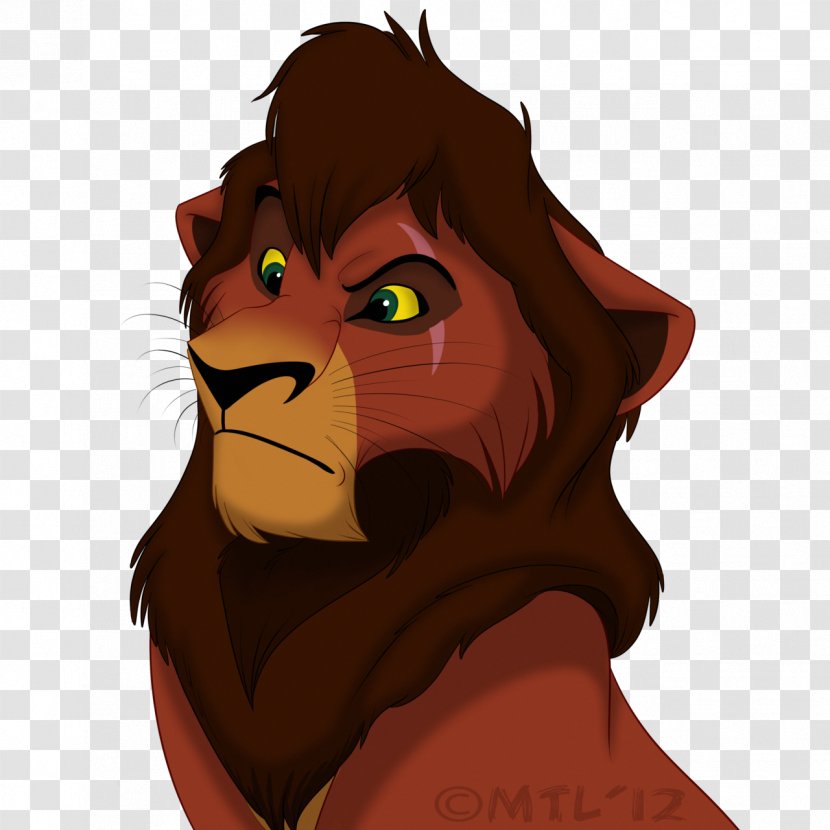 Kovu Nala Simba Scar Lion - Big Cats - King Transparent PNG