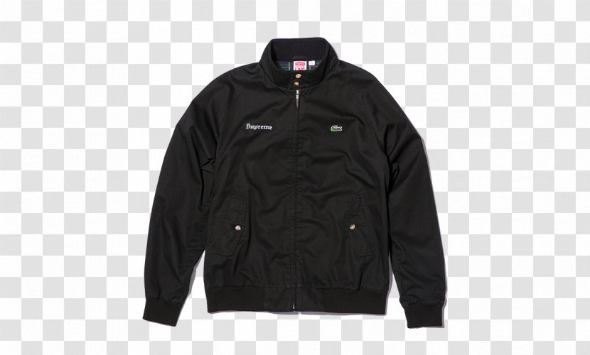 Supreme Lacoste Clothing Streetwear Harrington Jacket - Outerwear Transparent PNG