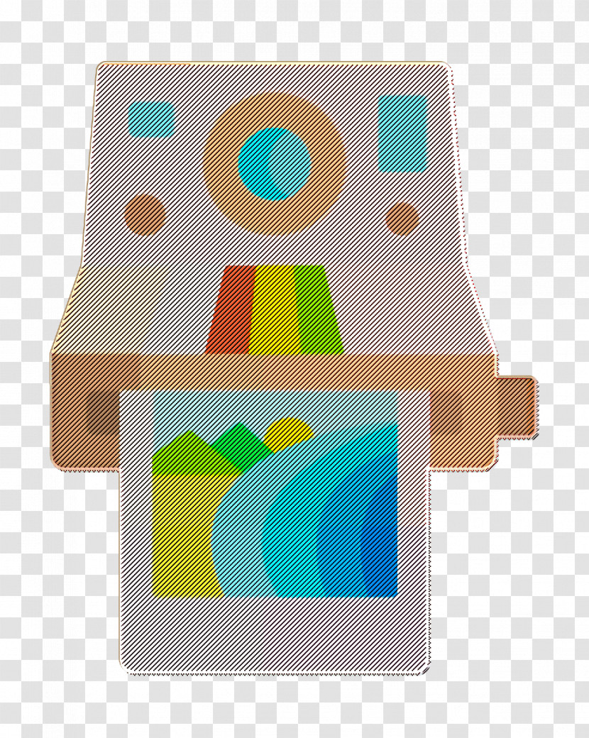 Polaroid Icon Summer Icon Transparent PNG