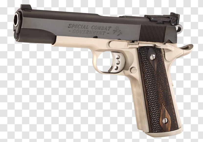 Firearm M1911 Pistol Weapon .38 Super Transparent PNG