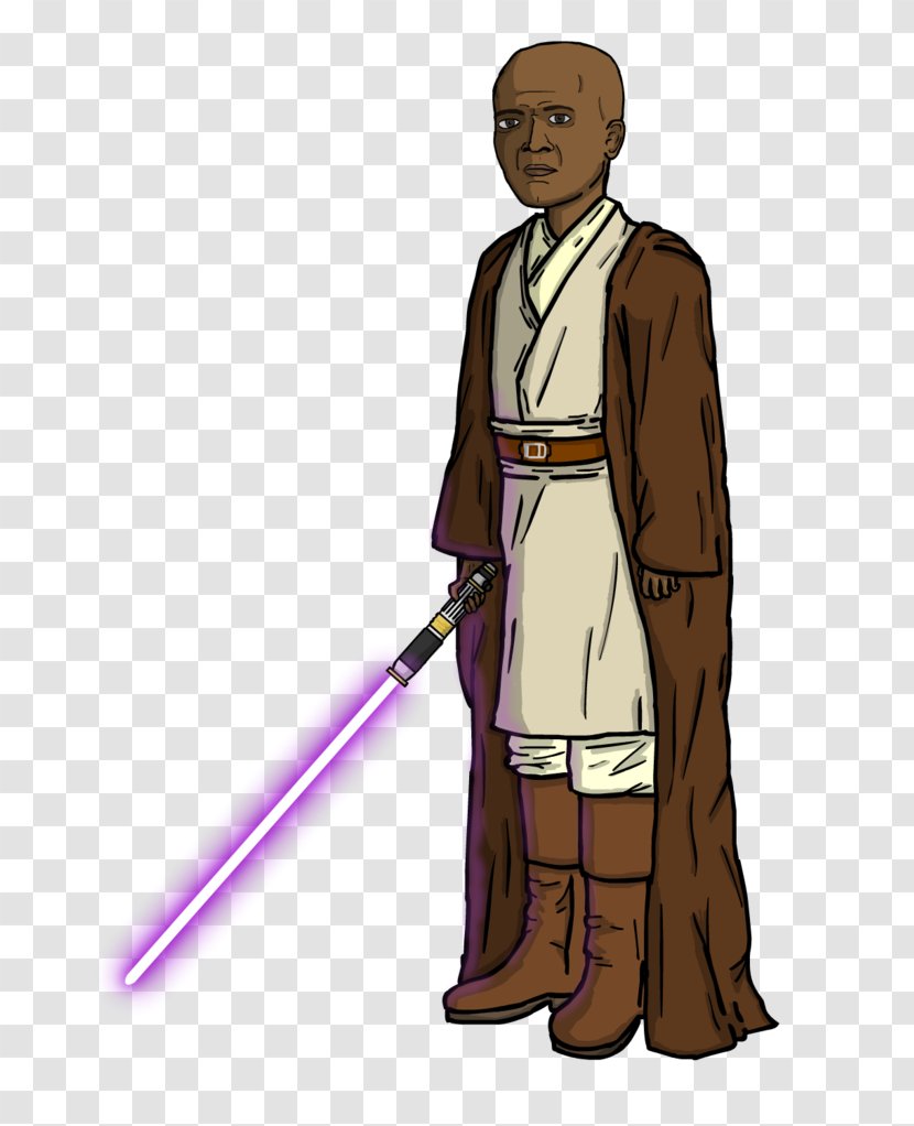 Mace Windu Quick, Draw! Cartoon Drawing Star Wars - Episode Iii Revenge Of The Sith Transparent PNG