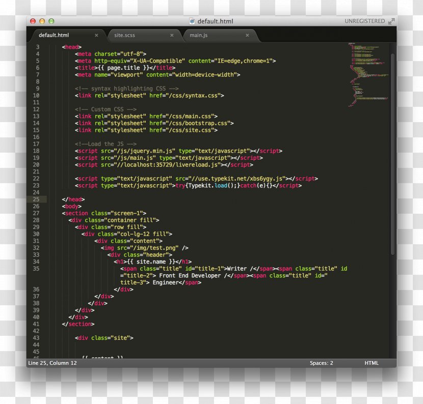 Git Command Directory Screenshot - Source Code Transparent PNG