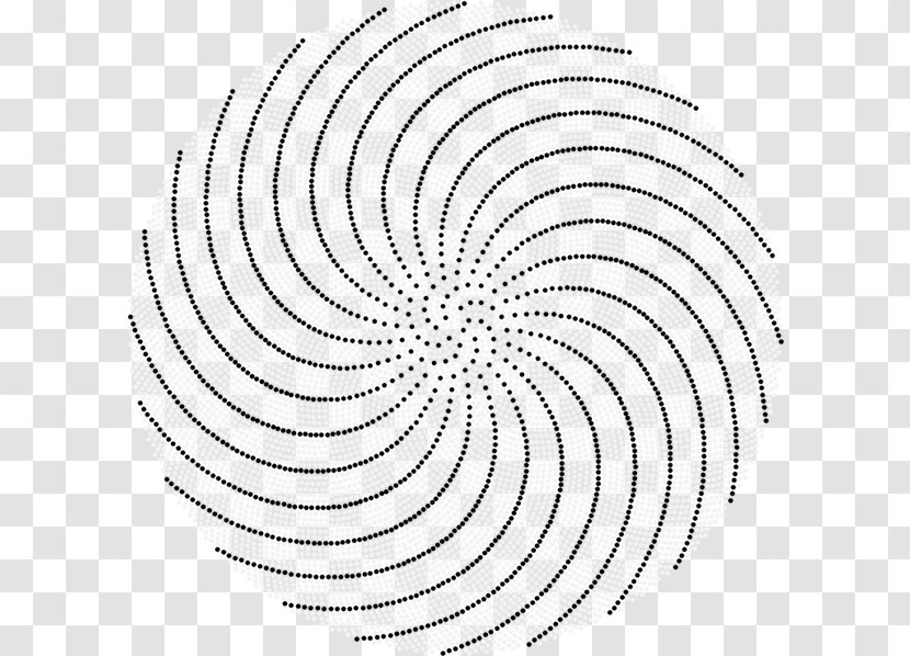 Spiral Point Circle Prime Number - Ulam Transparent PNG