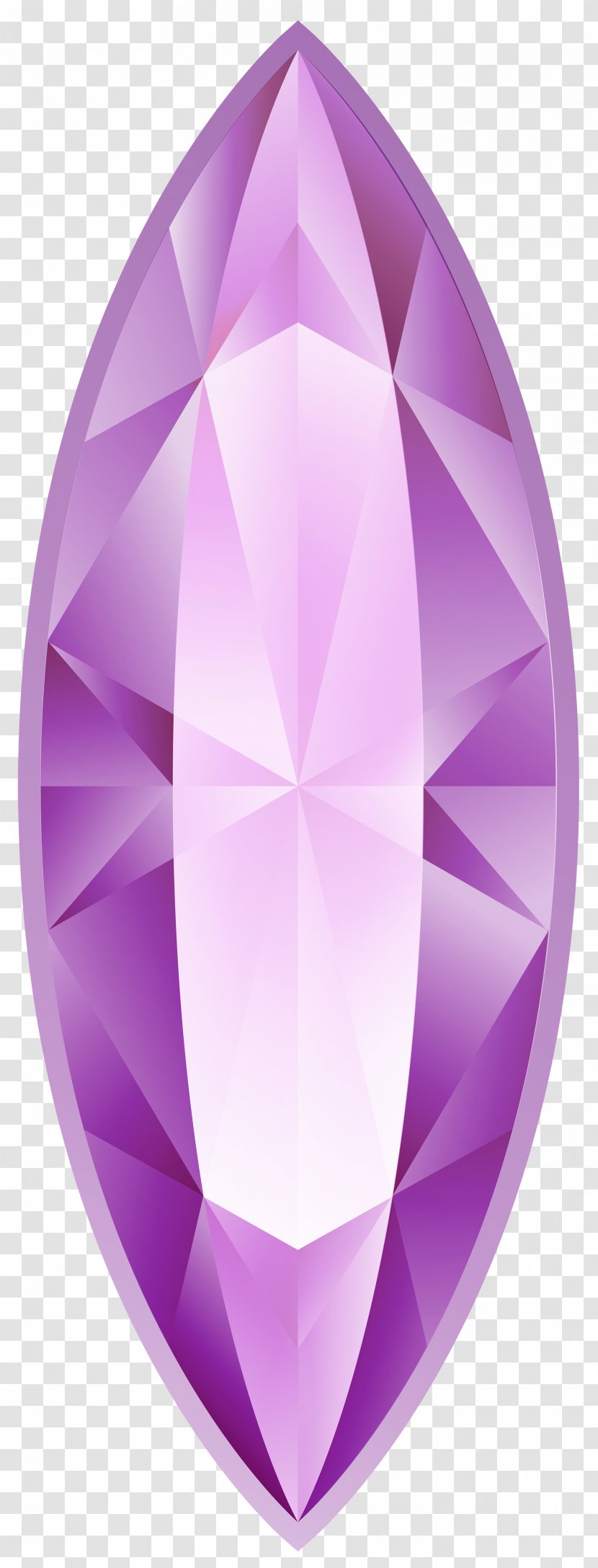 Purple Diamond Clip Art - Pink - Image Transparent PNG