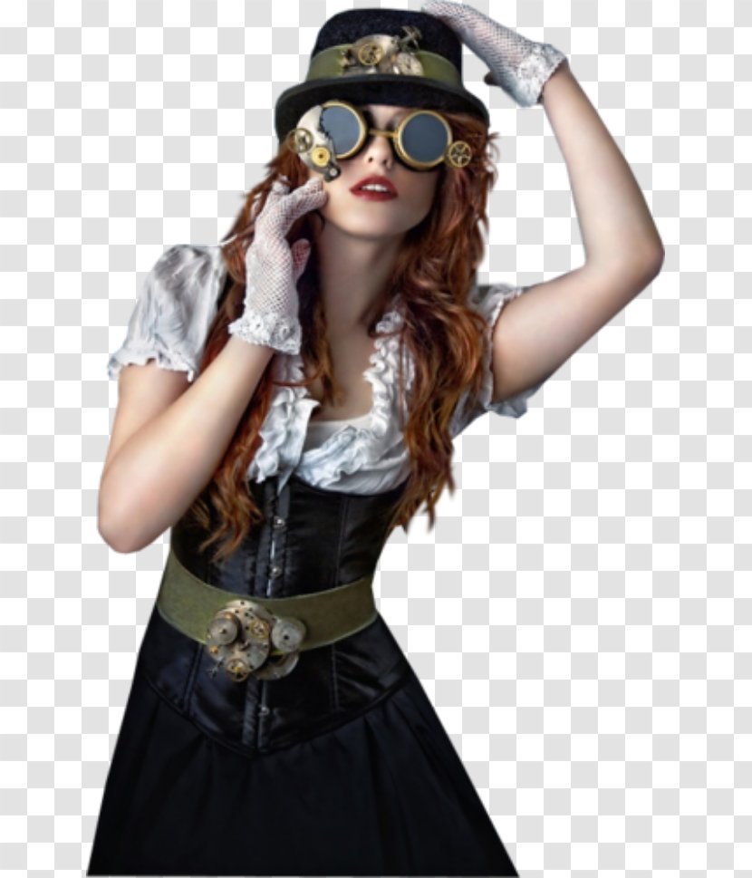 Steampunk Fashion Desktop Wallpaper Punk Subculture - Glasses - Costume Transparent PNG