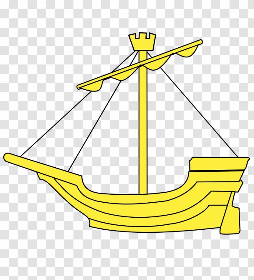 Ship Sail Wikipedia Information Clip Art - Yellow Transparent PNG
