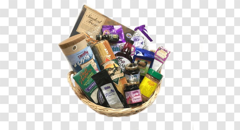 Food Gift Baskets Hamper Plastic - White Sauce Pasta Transparent PNG