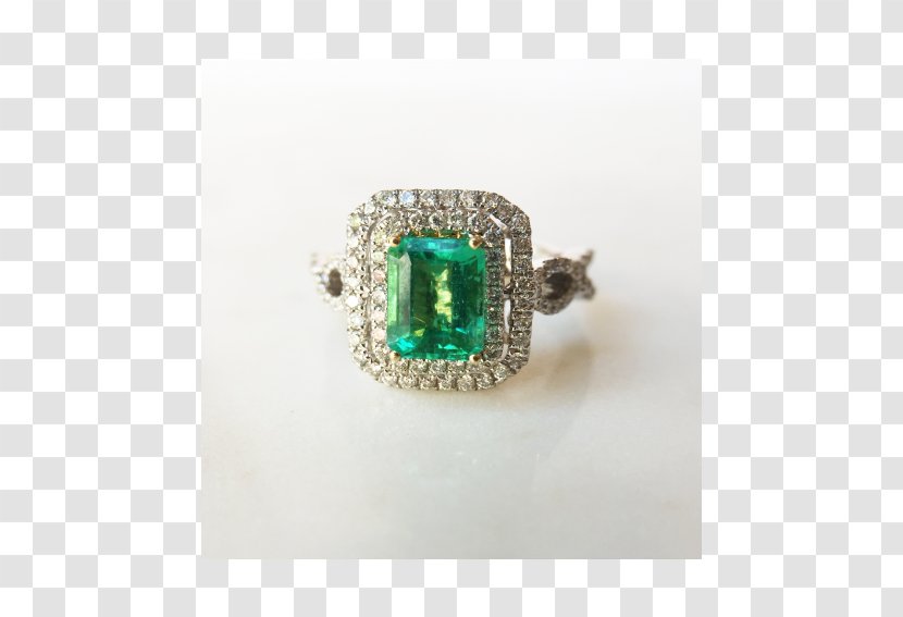 Emerald Bling-bling Body Jewellery Diamond - Ring - Handmade Jewelry Transparent PNG