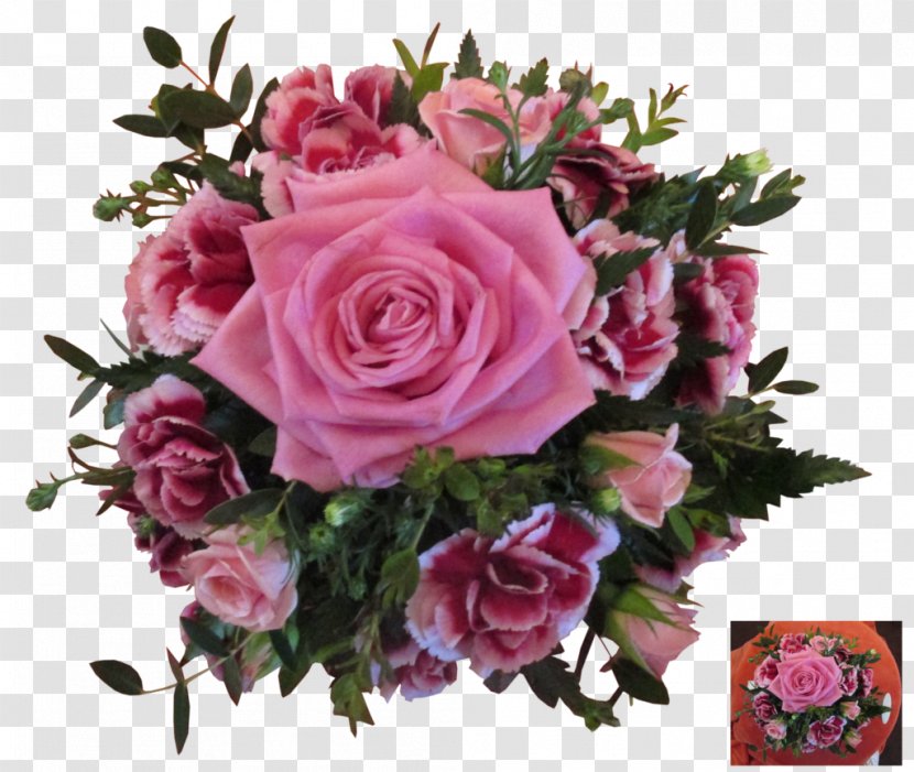 Garden Roses Flower Bouquet Cut Flowers Wedding - Plant - Birdcage Transparent PNG