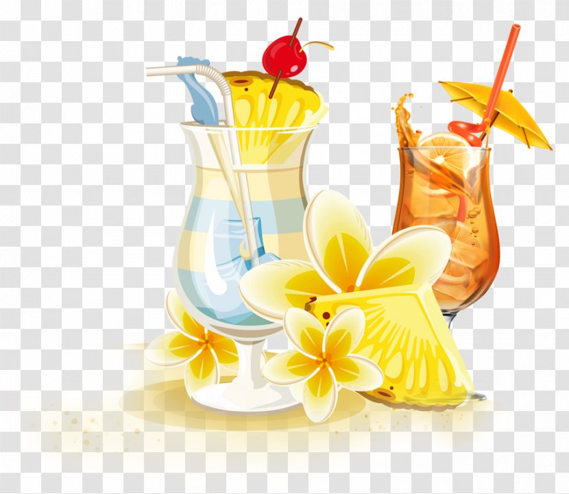 Cocktail Blue Hawaii Bloody Mary Drink - Food - Summer Transparent PNG
