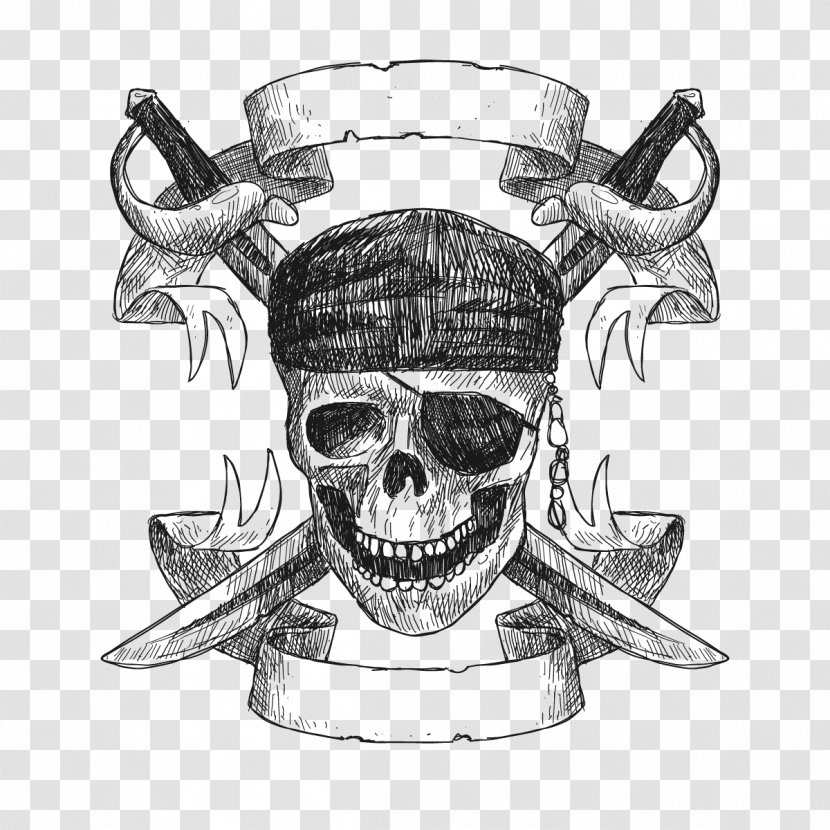 Piracy Plate Paper Pirates Of The Caribbean Zazzle - Visual Arts - Vector Pirate Avatar Transparent PNG