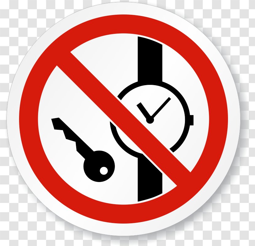 No Symbol Sign Safety Label Hazard - Occupational And Health - Prohibition Of Parking Transparent PNG