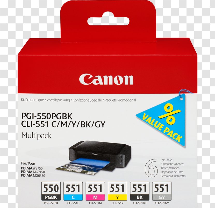 Paper Ink Cartridge Canon Printer - Uk Limited - Cartridges Transparent PNG