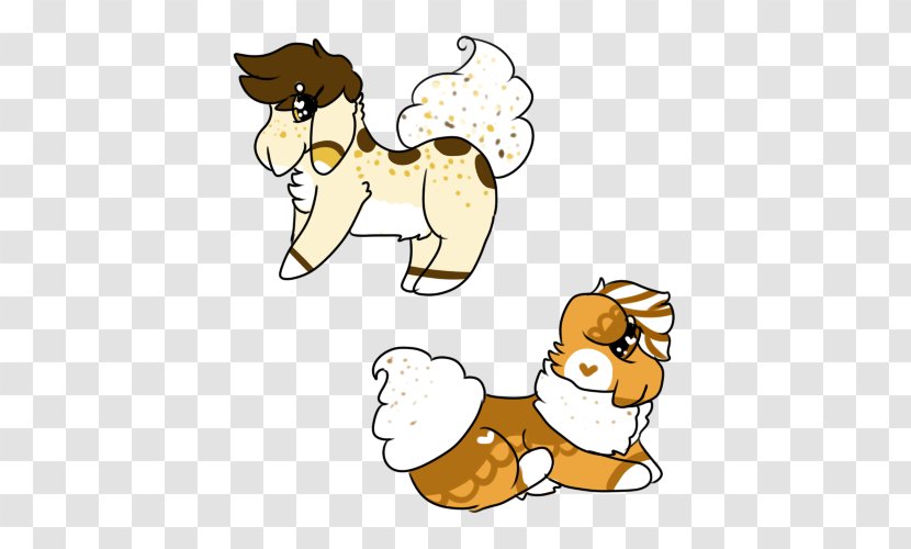 Dog Cat Mammal Horse Clip Art - Flower Transparent PNG