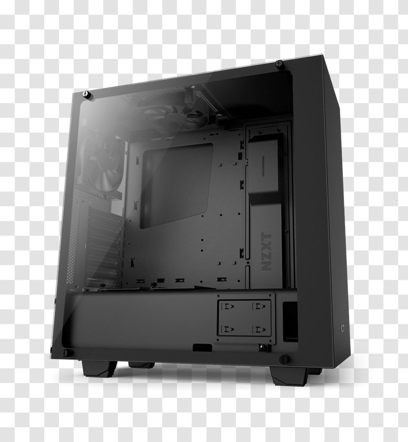 Computer Cases & Housings Nzxt MicroATX Power Supply Unit Transparent PNG