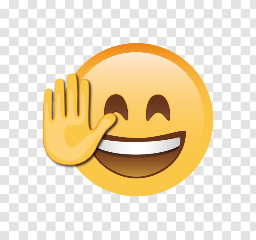 Smiley Emoji High Five WhatsApp Mobile Phones Transparent PNG