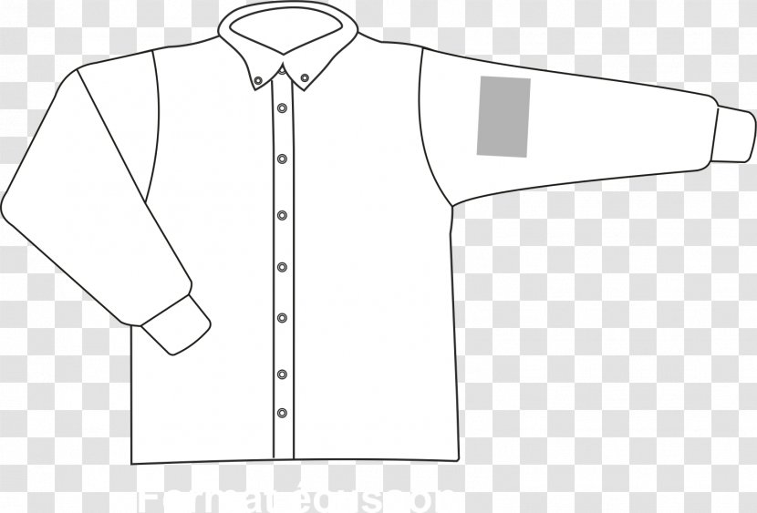 Dress Shirt Clothing Collar /m/02csf Pattern - Sleeve Transparent PNG