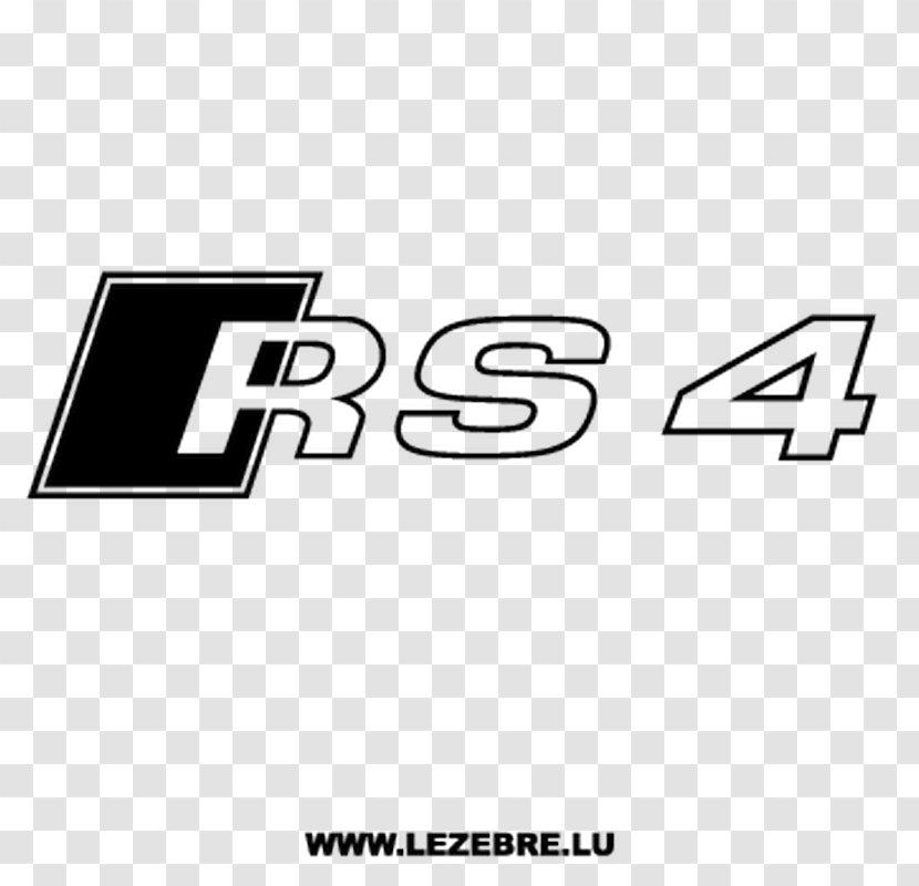 Audi RS 4 S4 6 AUDI RS5 - Number Transparent PNG