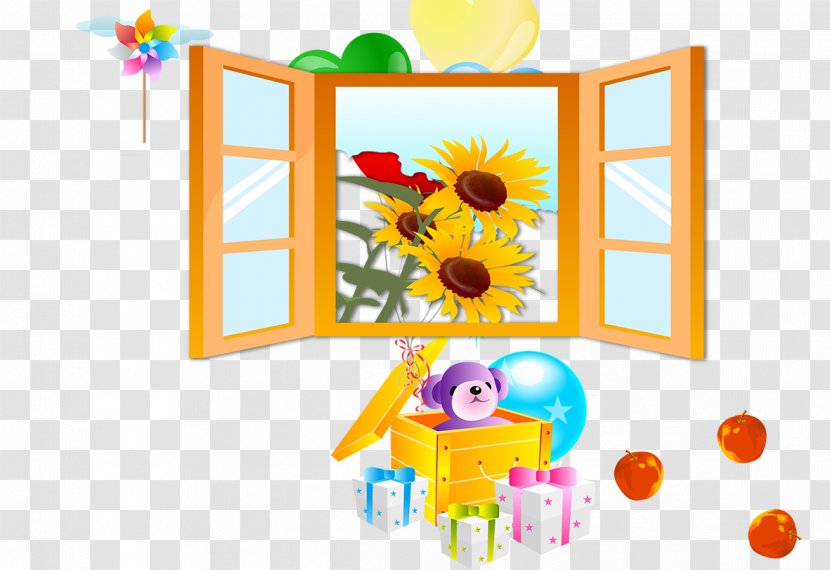 Window Cartoon Fukei - Baby Toys - Windows Transparent PNG